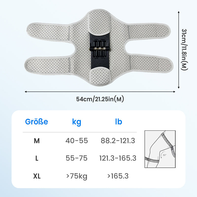 🔥Verstellbarer Booster-Knieschutz – Sommerdeal: Jetzt 60 %!🦵🌞