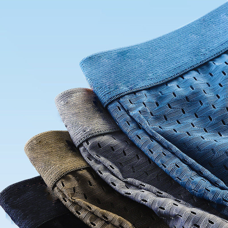 Atmungsaktive Mesh-Boxershorts für Herren