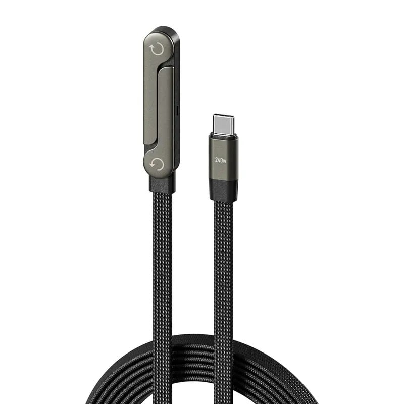 🔥Solange der Vorrat reicht 50% Rabatt!🎉2-in-1-Geflochtenes Schnellladekabel mit integriertem Handyhalter