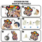 🦄🌈2026 Niedliches Puzzle-Set: Cowboyhut, Pony, Gerahmtes Stapelpuzzle, Unregelmäßig geformtes Holzpuzzle