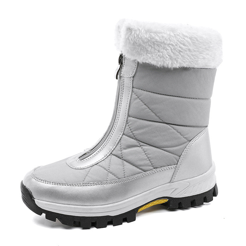 👢Rutschfeste, warme Schneestiefel mit Reißverschluss für Damen✨