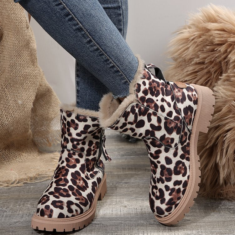 Damen-Winter-Fleece-Schneestiefel⚡Neu eingetroffen Sale-49 % Rabatt