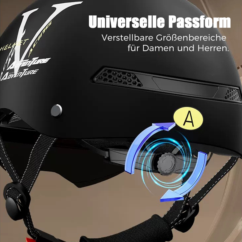 🛡️Atmungsaktiver, leichter und stoßfester Motorradhelm