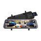 10" 1080P Rückspiegel-Dashcam - Nachtsicht & Parkmodus für Auto-DVR - Inkl. 64GB Speicherkarte