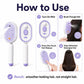 🔥NUR AM LETZTEN TAG IM ANGEBOT !! 🔥ProGlide™🇬🇧 Kopfhaut-Massagekamm 💆‍♀️ – Selbstreinigend 🧼, verfilzungsfrei ✂️ & Anti-Frizz-Haarbürste mit beruhigendem Sprühnebel 💨✨ | Perfekt für trockenes, sprödes Haar 💧🌟