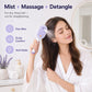 🔥NUR AM LETZTEN TAG IM ANGEBOT !! 🔥ProGlide™🇬🇧 Kopfhaut-Massagekamm 💆‍♀️ – Selbstreinigend 🧼, verfilzungsfrei ✂️ & Anti-Frizz-Haarbürste mit beruhigendem Sprühnebel 💨✨ | Perfekt für trockenes, sprödes Haar 💧🌟