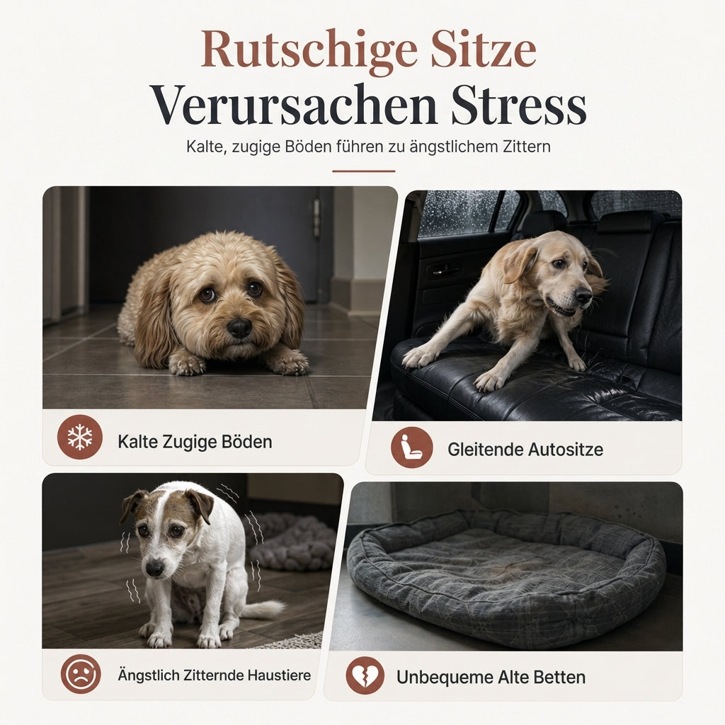 Weiches Plüsch-Haustierbett in Stuhlform, warmes und gemütliches Schlafnest für Katzen und kleine Hunde
