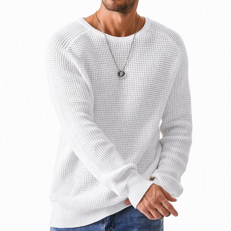 Pullover mit Rundhalsausschnitt und langen Ärmeln