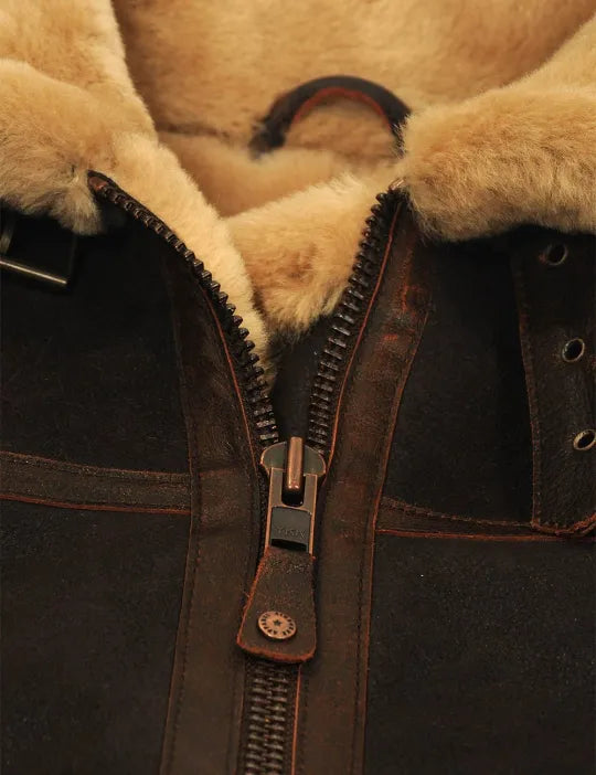🥰Saisonale Sonderangebote🥰 Fliegerjacke, schwere Ausführung🔥Kostenloser Versand