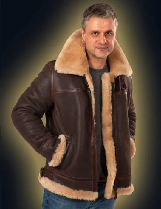 🥰Saisonale Sonderangebote🥰 Fliegerjacke, schwere Ausführung🔥Kostenloser Versand