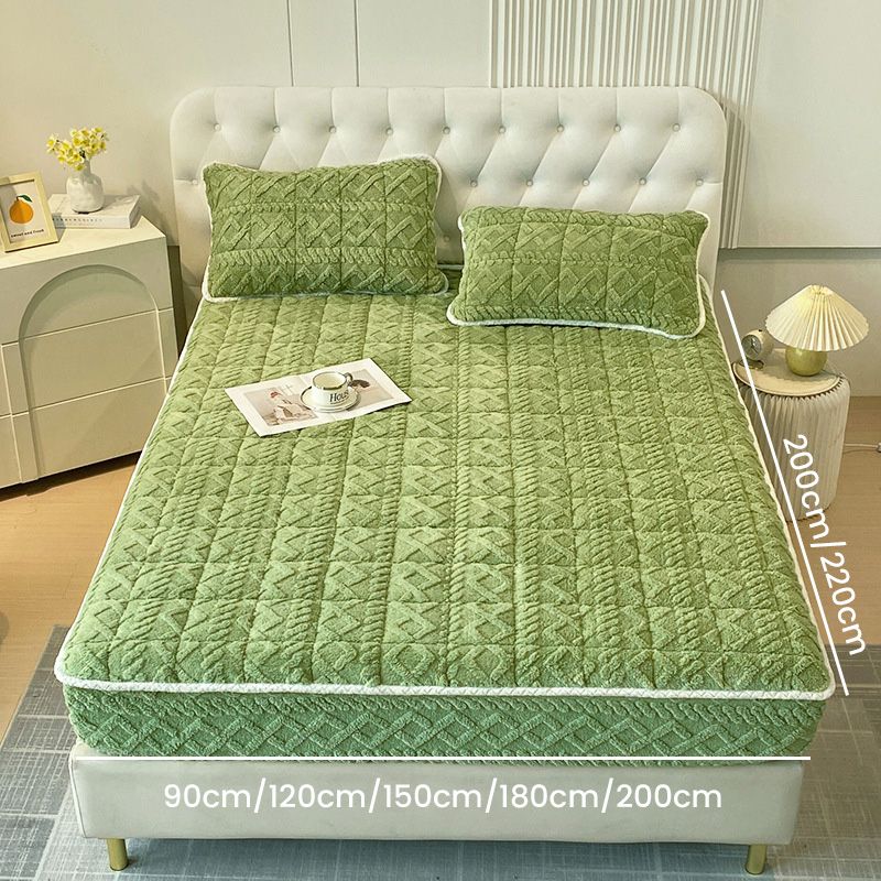 🛏️ 50 % RABATT! 🎁 WARME PASSGENAUEN BETTWÄSCHE – Gebürstete Flanell-Bettwäsche mit tiefen Taschen und rutschfesten Ecken für ganzjährigen Komfort ❄️🛌