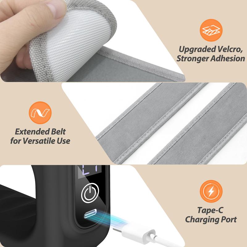 💆 3-in-1-Faszienmassagegerät | · Tiefenentspannung durch Hochfrequenzvibration · Lange Akkulaufzeit · Schnellladung über Typ-C | Für zu Hause und unterwegs