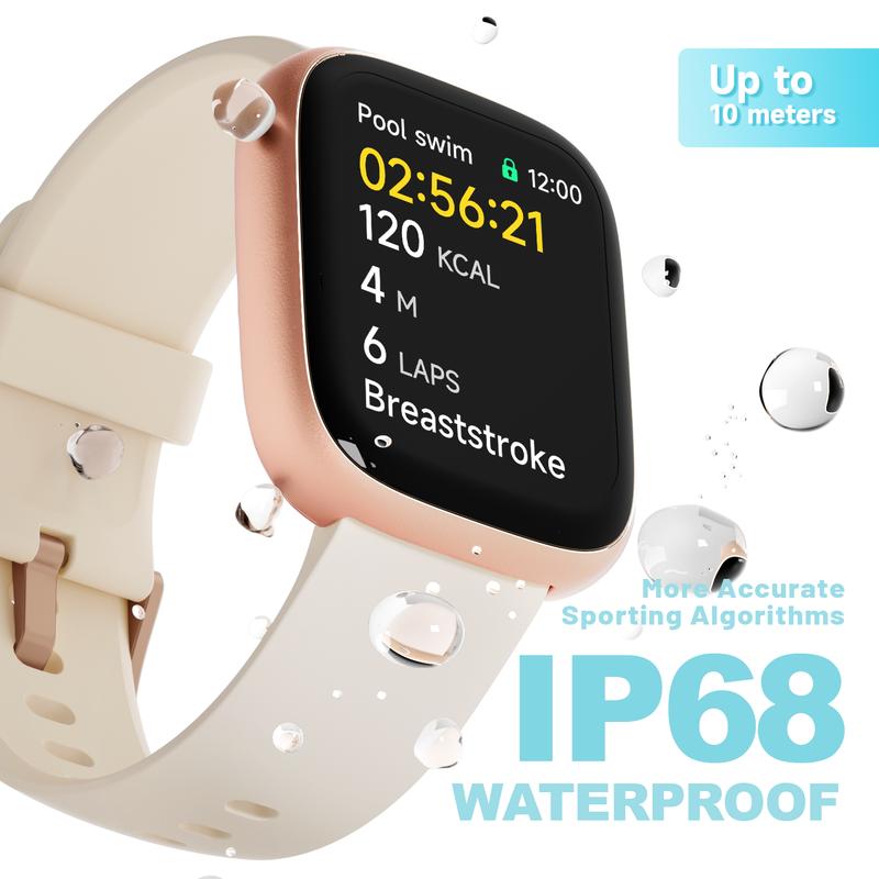 🔥JETZT 60 % RABATT⌚ Multifunktionale Bluetooth-Smartwatch für Sport / 🏃‍100 Sportmodi / 💧IP68 wasser- und staubdicht