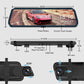 ⏰【Nur für kurze Zeit: 50 % Rabatt】👁️10-Zoll-Rückfahrkamera & Dashcam mit vollem Touchscreen – 1296P HD-Nachtsicht, Dual-Objektiv – ideal für sicheres Fahren & Parken🚗📹