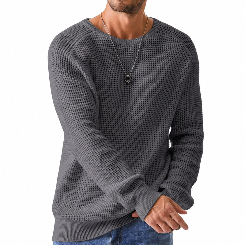 Pullover mit Rundhalsausschnitt und langen Ärmeln