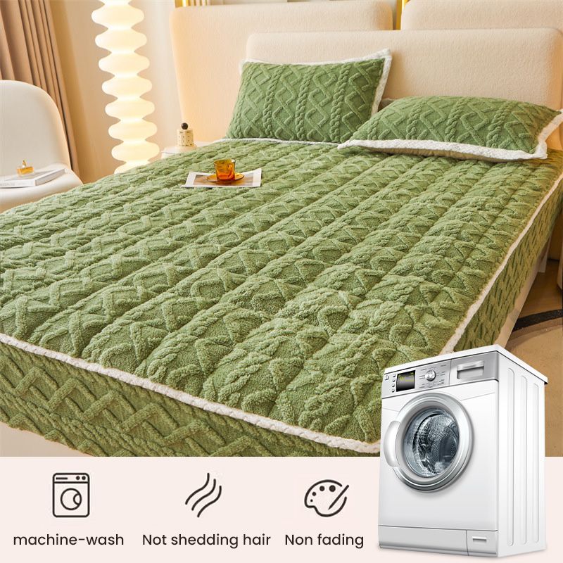 🛏️ 50 % RABATT! 🎁 WARME PASSGENAUEN BETTWÄSCHE – Gebürstete Flanell-Bettwäsche mit tiefen Taschen und rutschfesten Ecken für ganzjährigen Komfort ❄️🛌