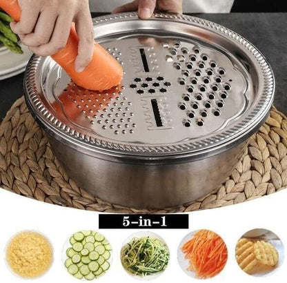 🍽️ 50% RABATT! 3-in-1 Edelstahl-Küchensieb-Set – Rostfrei, Vielseitig & Lebensmittelecht 👨‍🍳