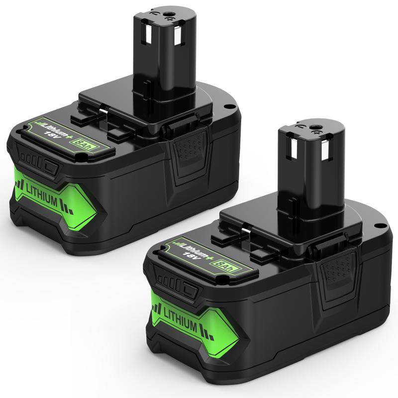 8000-mAh-Ersatzakkus für Ryobi 18 V mit Kontrollleuchte