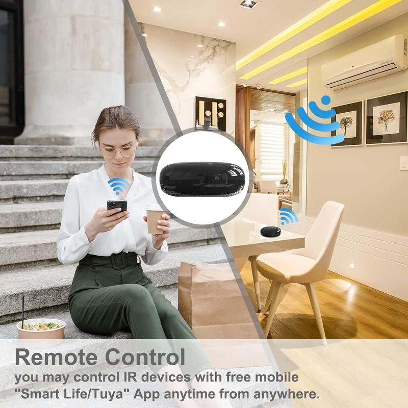 WLAN-Alexa-IR-Universalfernbedienung für Smart Home, All-in-One-Hub, Steuerung per App oder Sprachbefehl