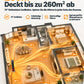 🔥[Nur 1 kWh pro Woche] Premium 3D-Kamin Heizlüfter | 3 Sek. Schnellheizung | A+++ KI-Energiesparmodus