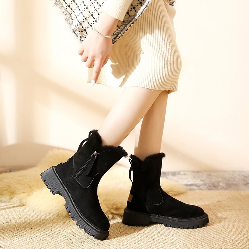 Damen-Winter-Fleece-Schneestiefel⚡Neu eingetroffen Sale-49 % Rabatt