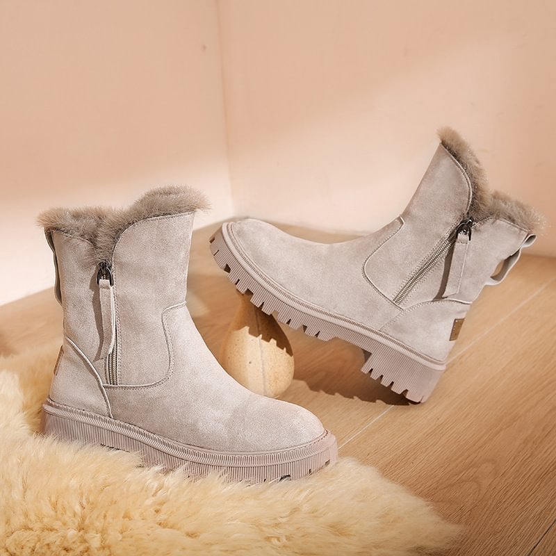 Damen-Winter-Fleece-Schneestiefel⚡Neu eingetroffen Sale-49 % Rabatt