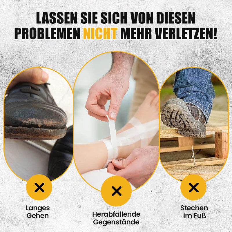 🔥 2026 HEISSER VERKAUF 60% RABATT! 🔥Schlag- und stichfeste Sicherheitsschuhe mit Drehknopf