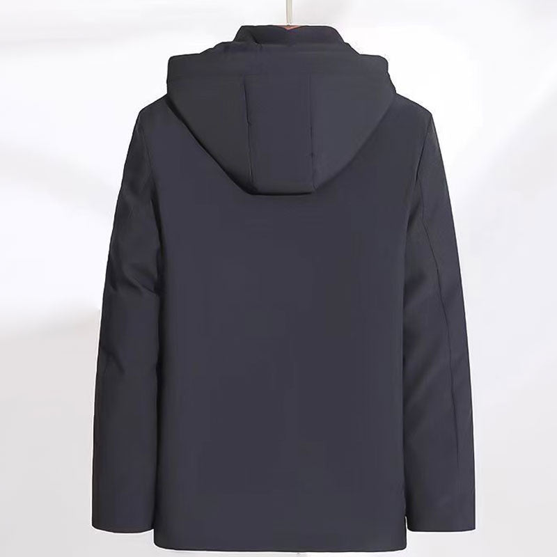 🔥Warmes Geschenk🔥Dicker Thermo-Parka mit Kapuze für Herren⚡Kostenloser Versand