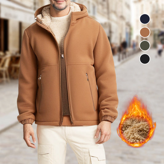 ☃️Winter-Sale 50% Rabatt❄️Herren Casual Warm Zip Up Hoodie Jacke