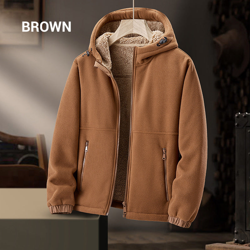 ☃️Winter-Sale 50% Rabatt❄️Herren Casual Warm Zip Up Hoodie Jacke