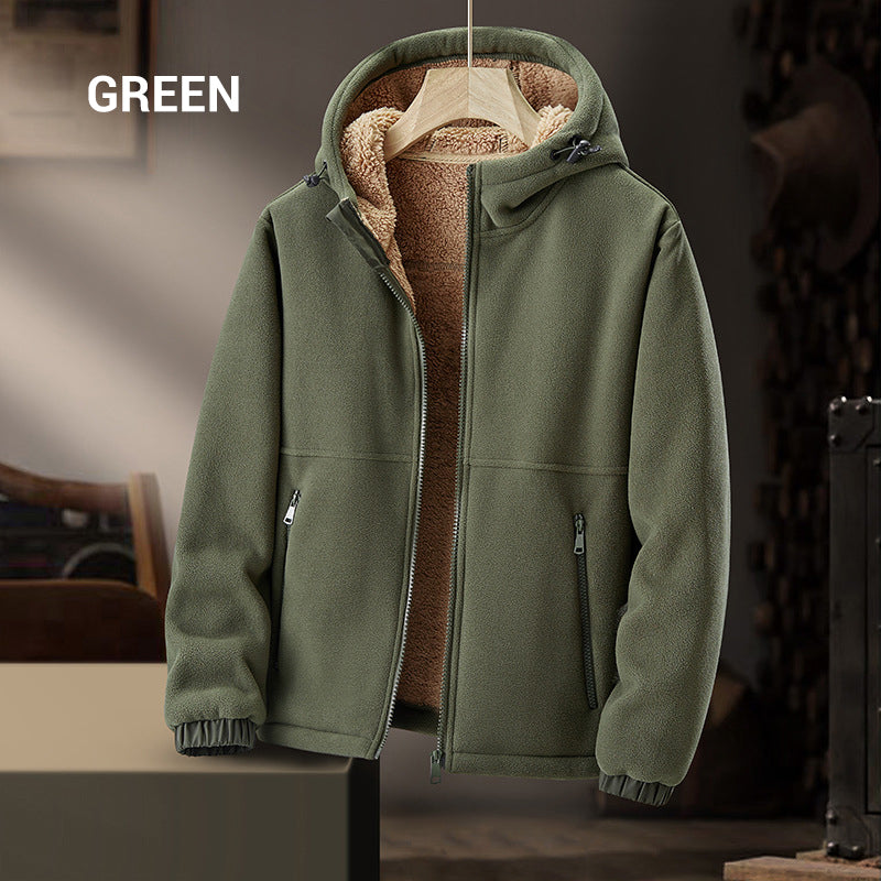 ☃️Winter-Sale 50% Rabatt❄️Herren Casual Warm Zip Up Hoodie Jacke