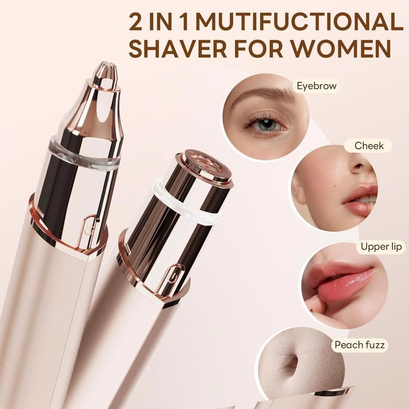 🎁2026 Neuheit –  Limitiertes Angebot – 50% Rabatt💥💗2-in-1 Gesichtshaarentferner & Augenbrauentrimmer