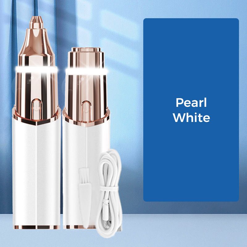 🎁2026 Neuheit –  Limitiertes Angebot – 50% Rabatt💥💗2-in-1 Gesichtshaarentferner & Augenbrauentrimmer