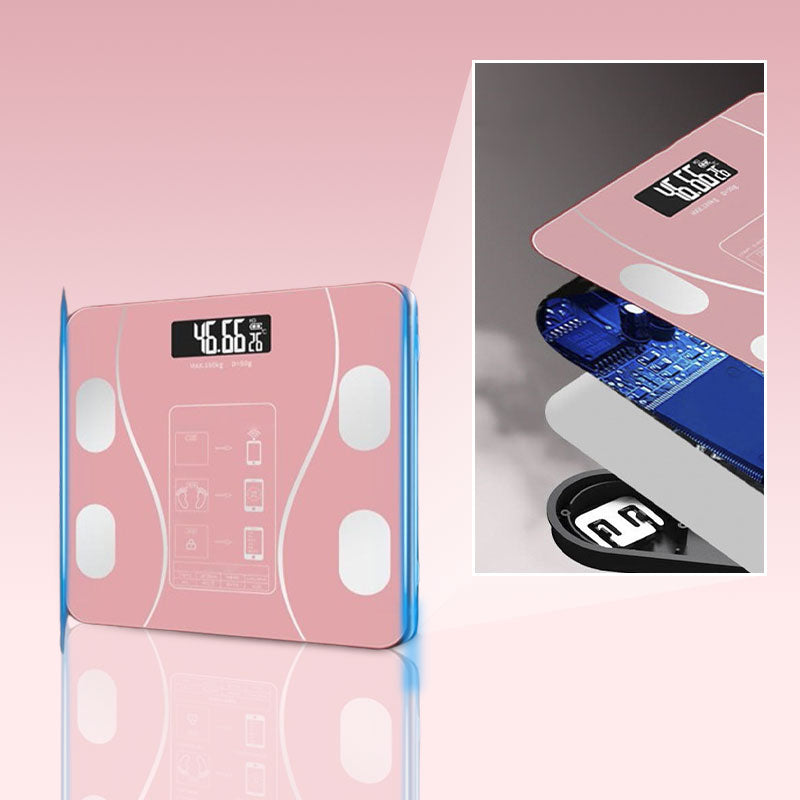 🥳💞Über 50.000 Stück verkauft!👵❤️ 50 % Rabatt! Intelligente Körperfettwaage – Kennen Sie Ihre Werte, verfolgen Sie Ihre Gesundheit! Misst ganz einfach Gewicht und Körperfett. Großes Display, automatische Einschaltung. Ihr Begleiter für Ihr Wohlbefinde