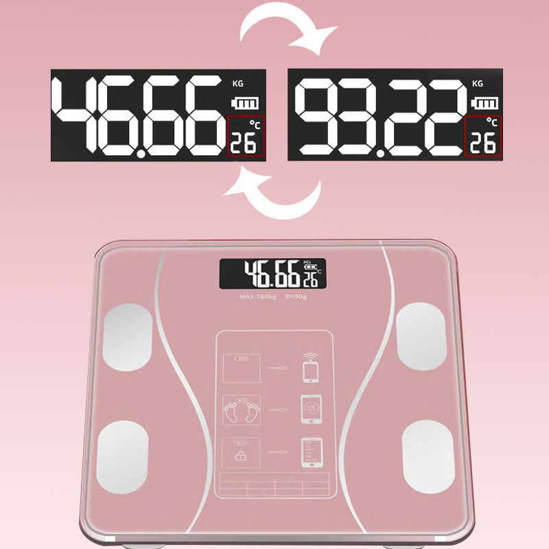 🥳💞Über 50.000 Stück verkauft!👵❤️ 50 % Rabatt! Intelligente Körperfettwaage – Kennen Sie Ihre Werte, verfolgen Sie Ihre Gesundheit! Misst ganz einfach Gewicht und Körperfett. Großes Display, automatische Einschaltung. Ihr Begleiter für Ihr Wohlbefinde