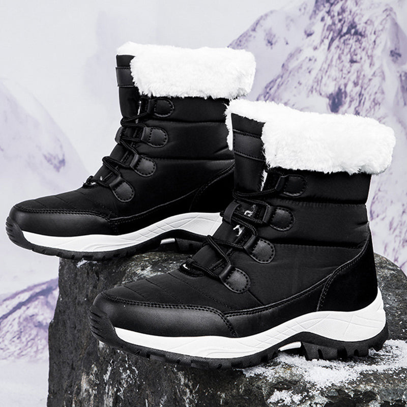 Trendige, rutschfeste und warme Schneestiefel für Frauen