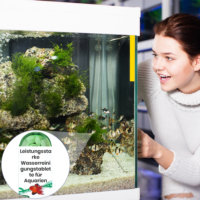 🌿Polymer-Wasserklärer Tabs – Zur Reduzierung von Trübungen & Verbesserung der Wasserqualität 💧🐟
