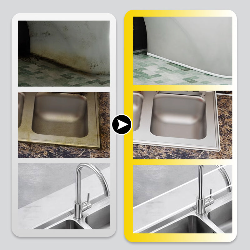 ⏳Begrenzte Zeit 50% Rabatt💥💥Multifunktionale wasserdichte weiße Dichtungsmasse mit Schaber