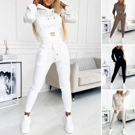 🌸SONDERANGEBOT 2025: 50 % RABATT Zweiteiliger Damen-Trainingsanzug mit Kapuze (kostenloser Versand✈️)