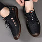 Wanderschuhe mit hohler Sohle aus geschmeidigem Leder