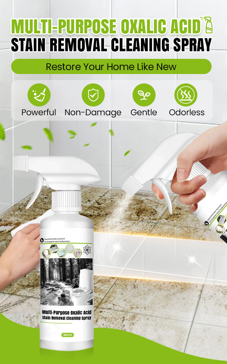 🌿Hochwirksamer Fleckenreiniger mit Oxalsäure