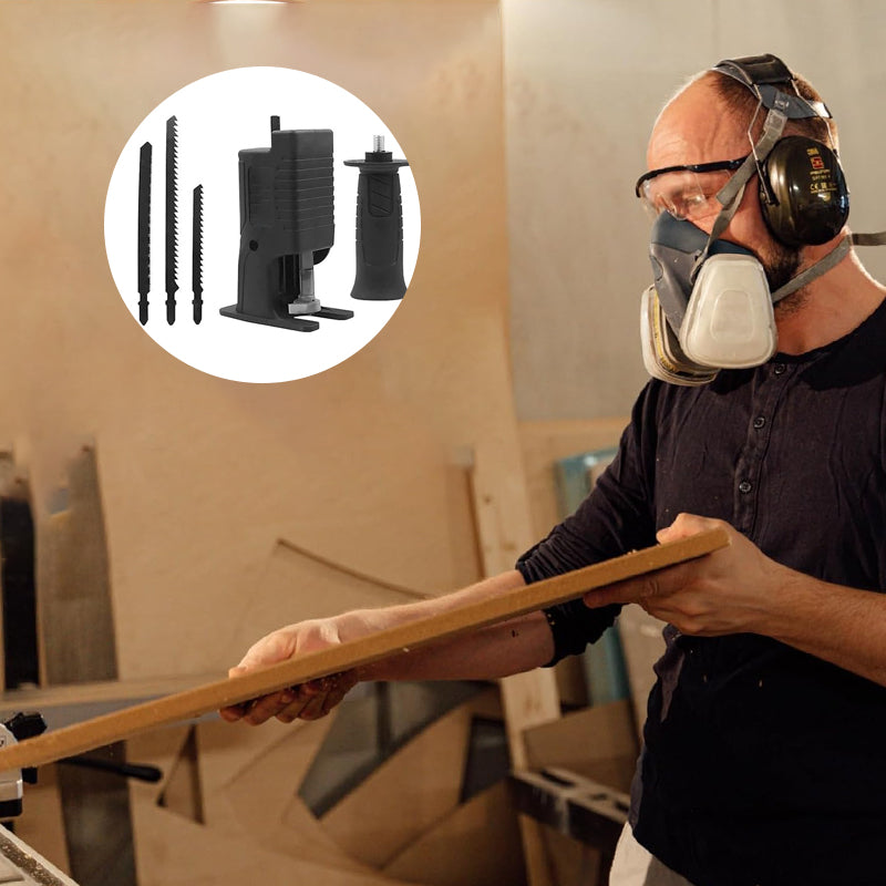 🔧 50% RABATT! 🔪 Schnellwechsel-Säbelsägen-Set – Vielseitig & robust – Perfekt für präzise Schnitte in Holz, Metall & Kunststoff – ideal für Renovierungen und Heimwerkerprojekte ✨