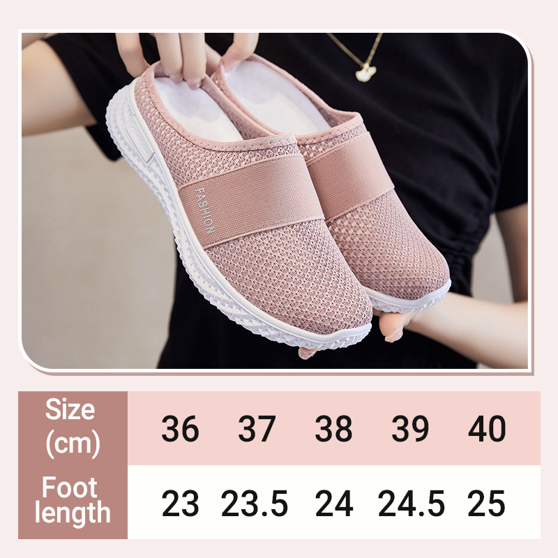 60% RABATT! 🔥 Weiche, Atmungsaktive & Lässige Mesh-Hausschuhe – Leicht, Rutschfest & Perfekt für Drinnen & Draußen 🏠