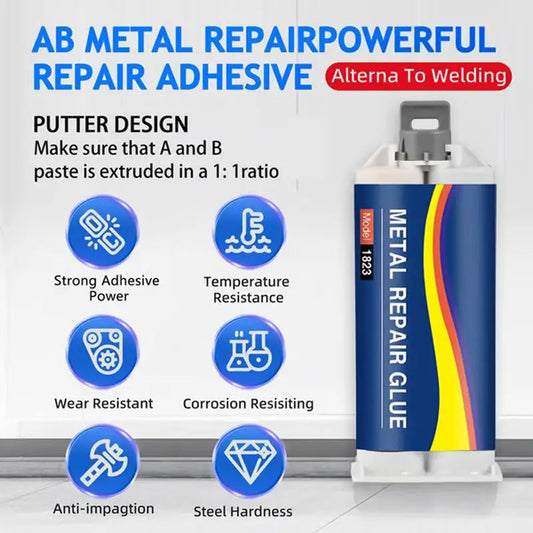 🧰 KAUFE 1, ERHALTE 1 GRATIS! 💎 Hochleistungs-Industrieklebstoff – Hitze- & Schlagfest, Schnellhärtend & Für Alle Materialien 🔥