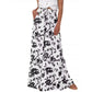 💕Weit geschnittene Hose mit Blumenmuster und hoher Taille