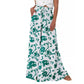 💕Weit geschnittene Hose mit Blumenmuster und hoher Taille
