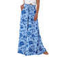 💕Weit geschnittene Hose mit Blumenmuster und hoher Taille