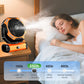 Multifunktionaler tragbarer Campingventilator für den Außenbereich