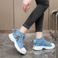 💖Begrenzte Stückzahl verfügbar 50 % Rabatt💖Lässige Canvas-Schuhe für Damen mit dicker Sohle