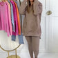 Stilvolles Hoodie- und Hosenset für Damen